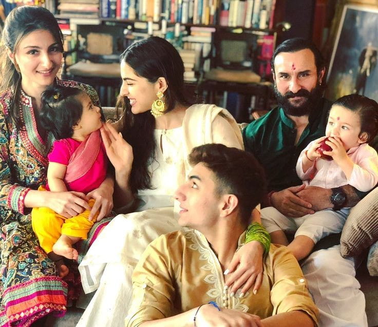 Saif Ali Khan and Soha Ali Khan
