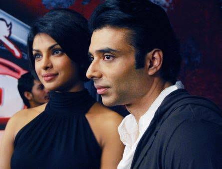 Priyanka Chopra and Uday Chopra
