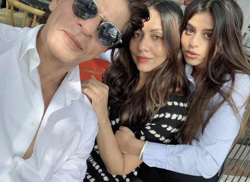 Shahrukh Khan and his kids