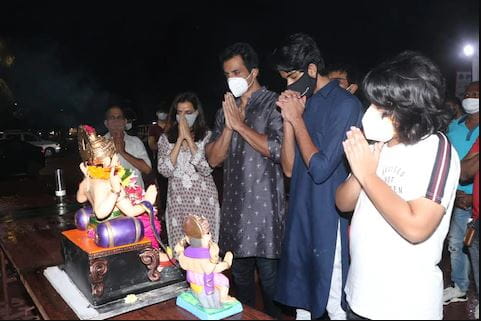 Sonu Sood's Ganpati Visarjan