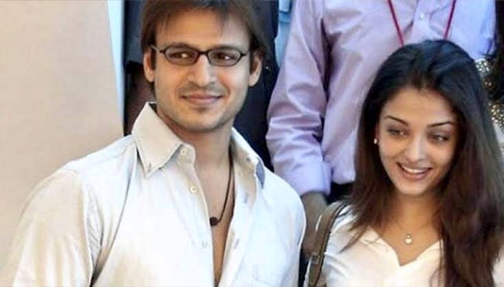 Vivek Oberoi and Aishwarya Rai
