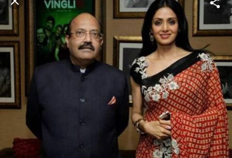 Amar Singh And Sridevi