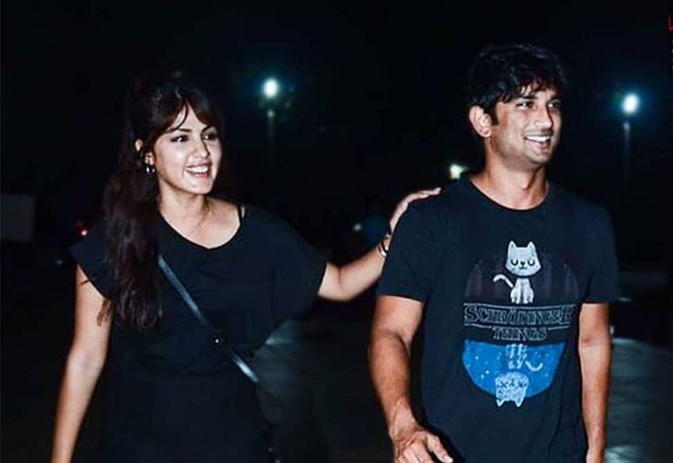 Sushant Singh Rajput and Rhea