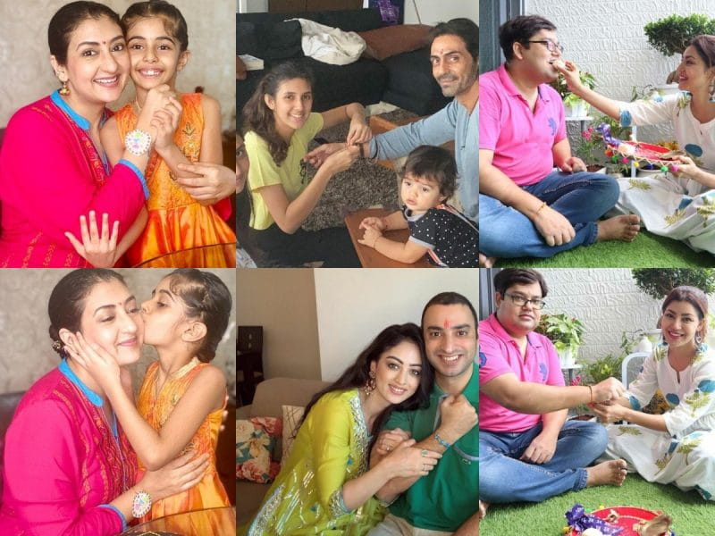 Stars's Rakshabandhan Celebration