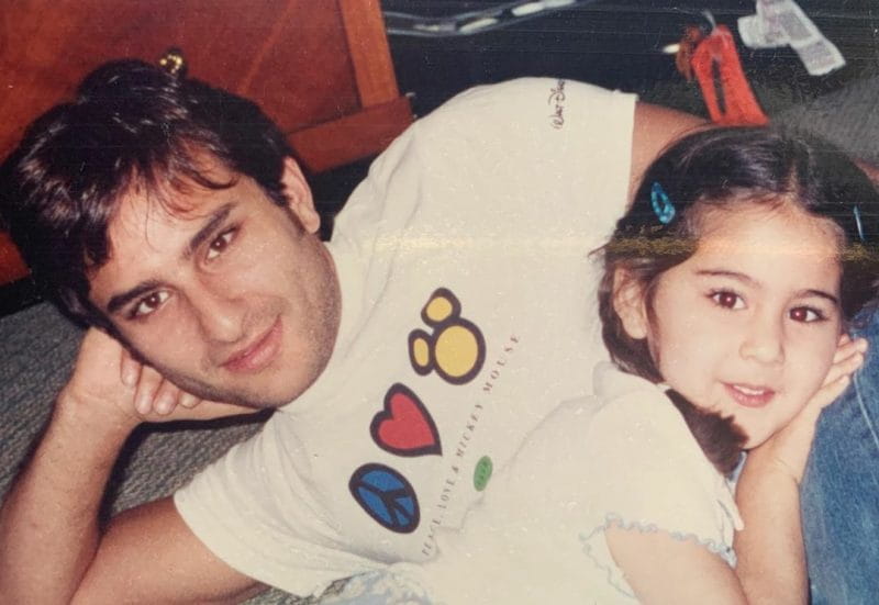 Sara Ali Khan Childhood Photos