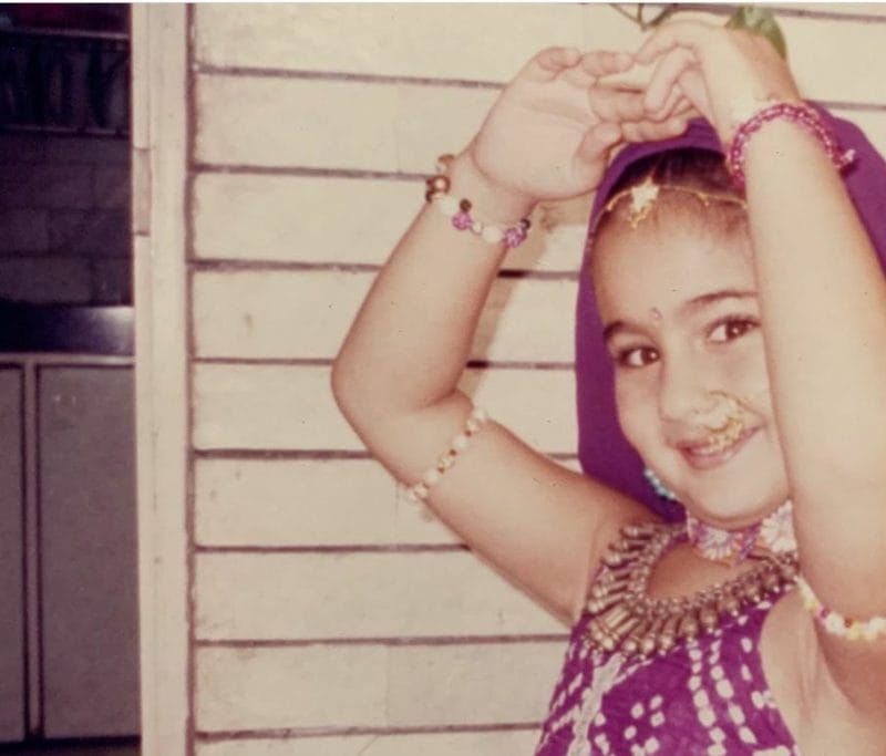 Sara Ali Khan Childhood Photos