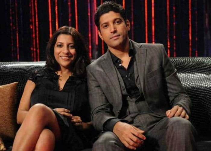 Farhan Akhtar and Zoya
