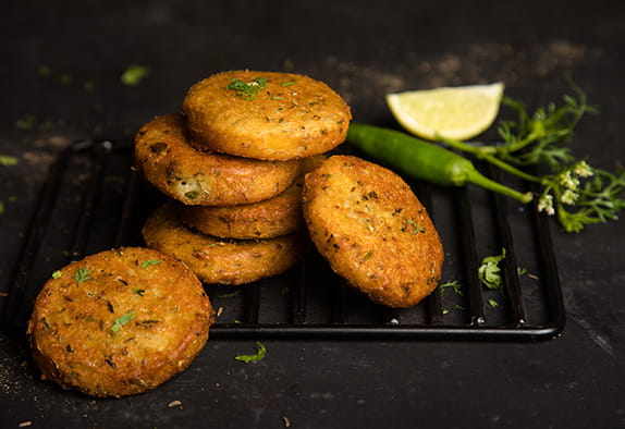 Chatpate Coconut Kebab