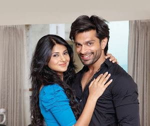 Jennifer Winget and Karan Singh Grover