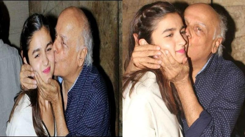 Mahesh Bhatt's Kiss With Alia Bhatt