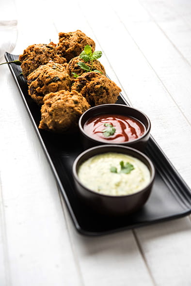 Palak-Poha Pakoda