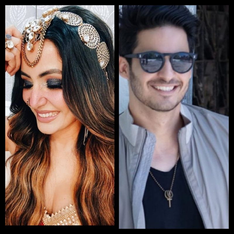 Hina Khan and Mohit Malhotra