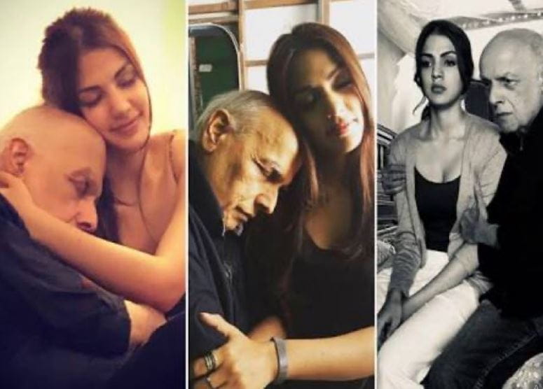 Mahesh Bhatt and Rhea Chakraborty