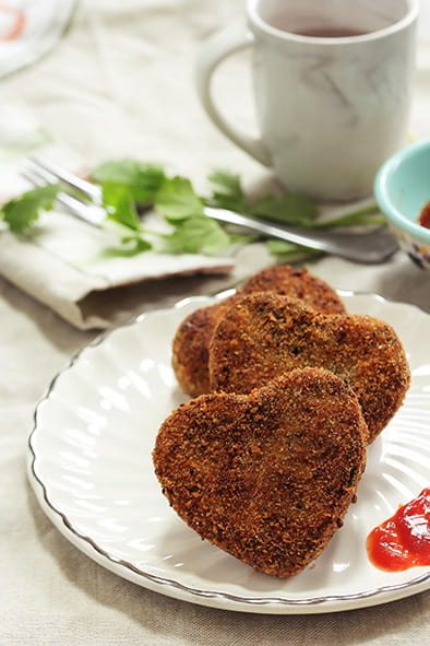 Suji-Besan Cutlet