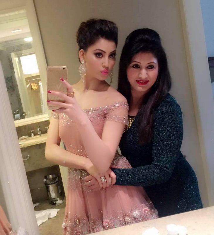 Urvashi Rautela - Mother Meera Singh
