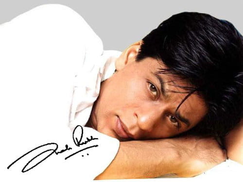 Shahrukh Khan's Autograph
