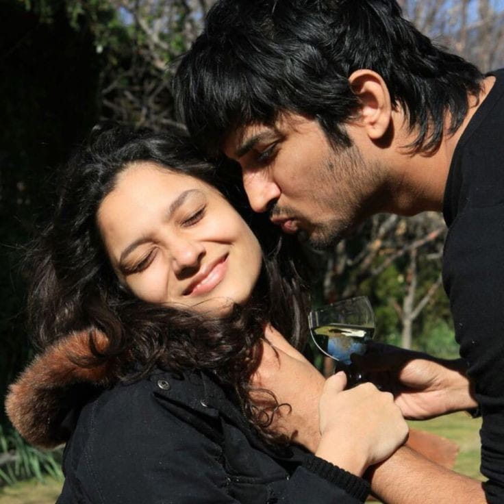 Ankita Lokhand and Sushant Singh