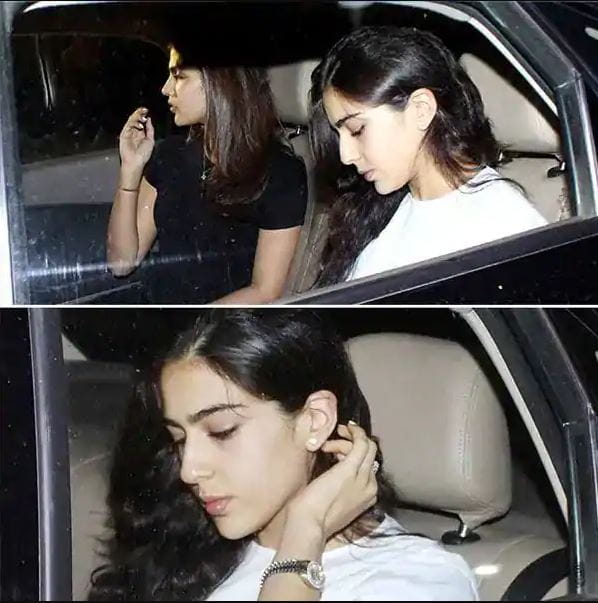 Rhea Chakraborty With Sara Ali Khan