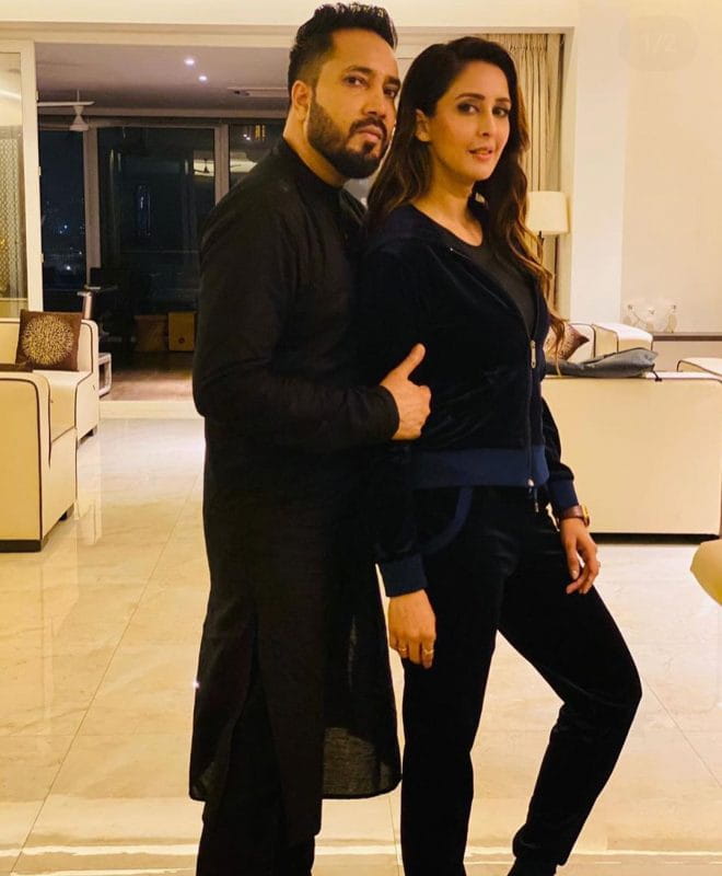 Mika Singh and Chahat Khanna