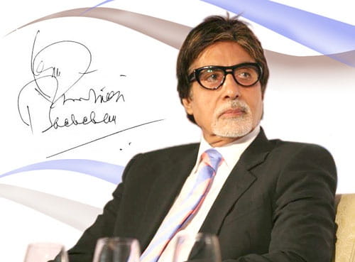 Amitabh Bachchan's Autograph
