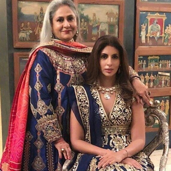 Jaya and Shweta Bachchan