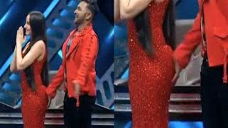 Terence Lewis Touching Nora Fatehi's Butt
