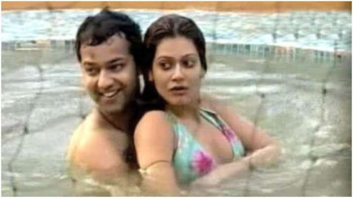 Payal Rohatgi and Rahul Mahajan
