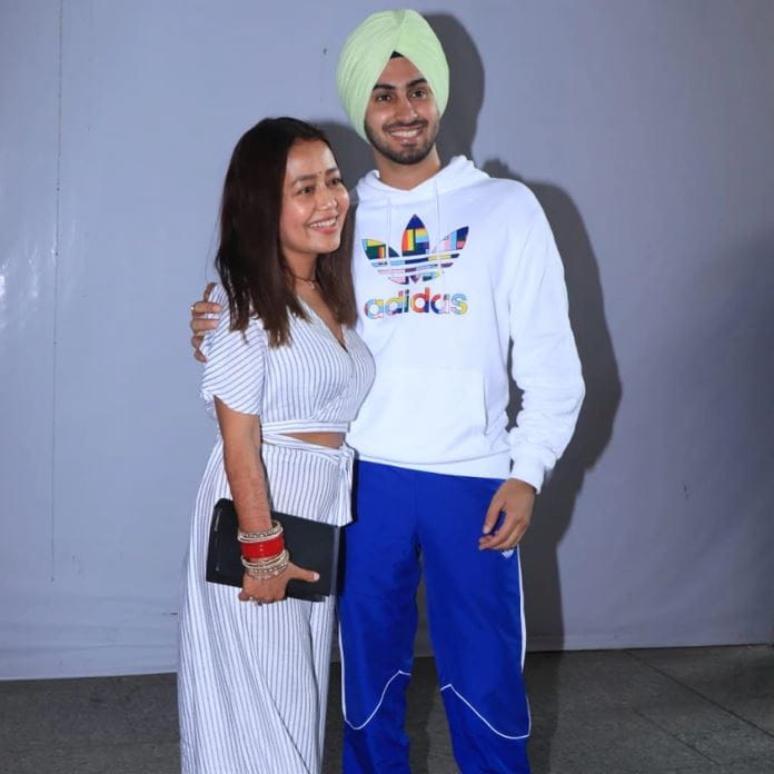 Neha Kakkar With Husband Rohanpreet