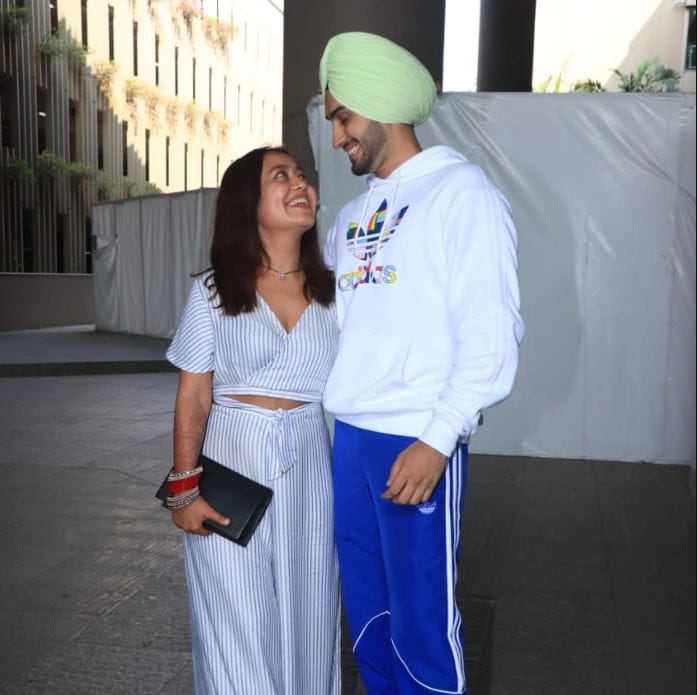 Neha Kakkar With Husband Rohanpreet