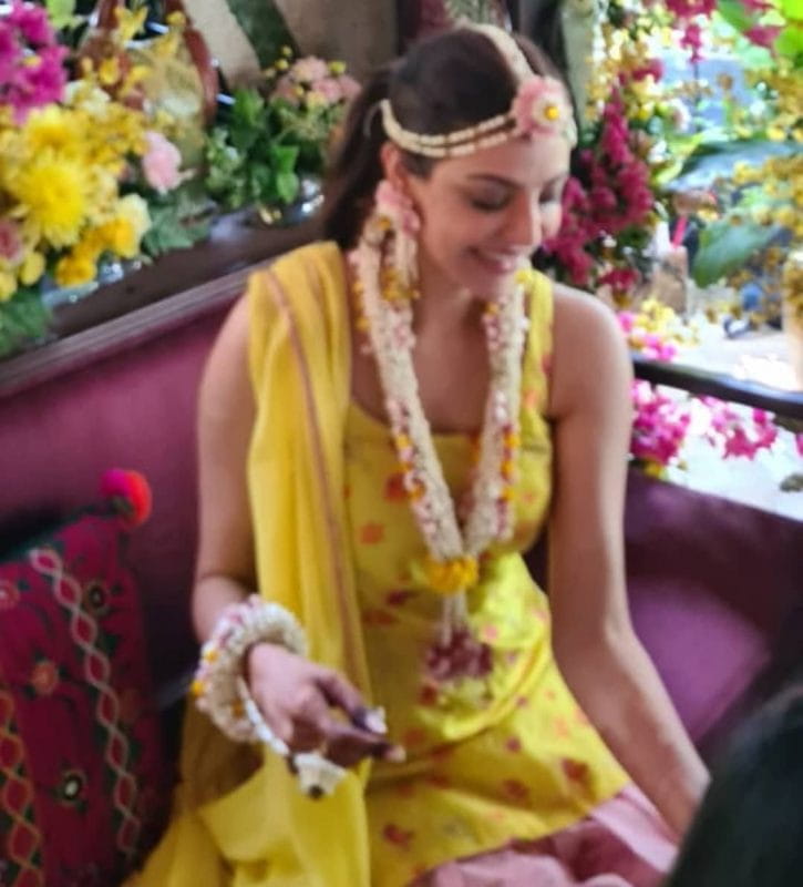 Kajal Aggarwal's Haldi