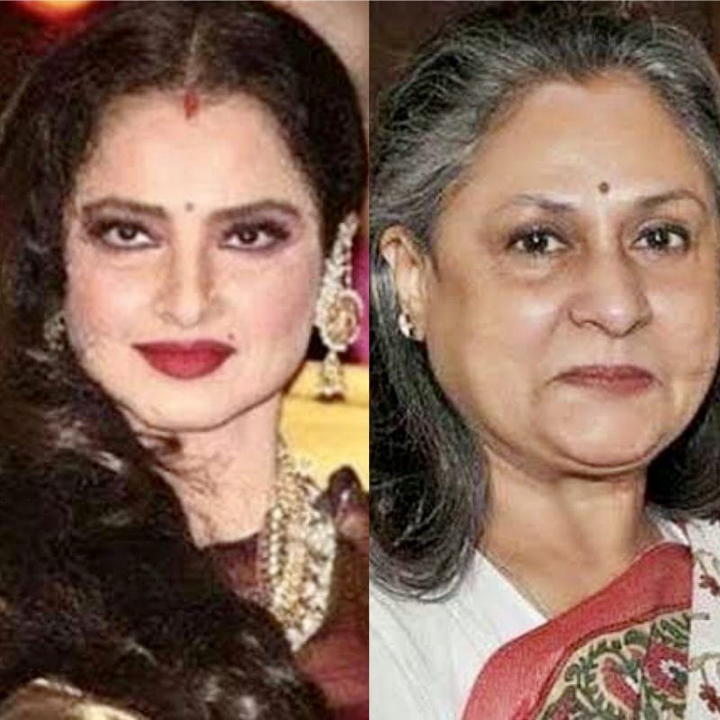 Rekha and Jaya Bachchan
