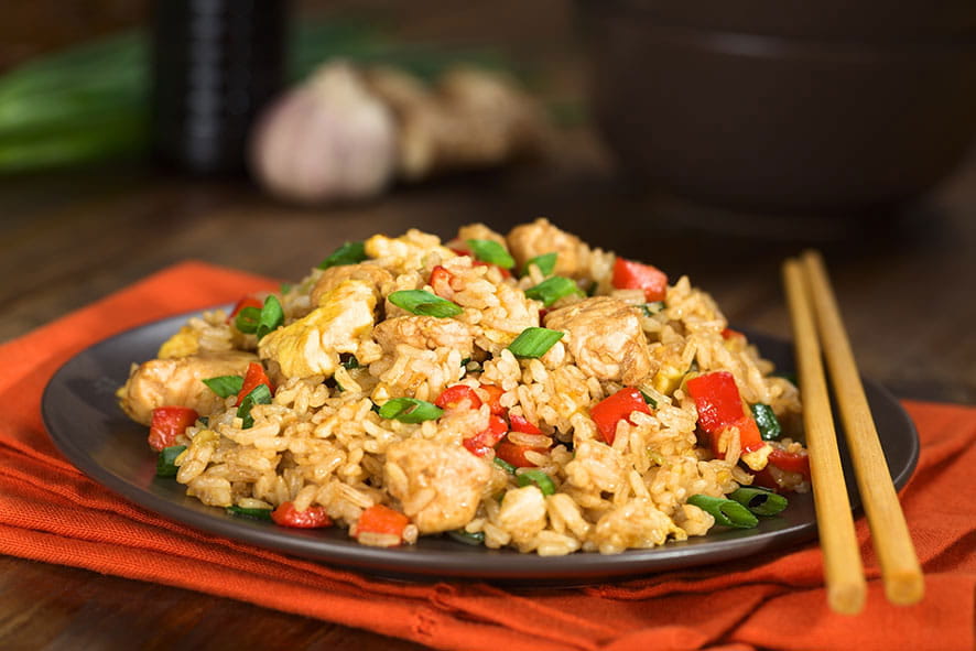 Burnt Garlic Fried Rice