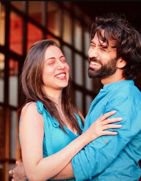 Nakuul Mehta and Jankee Parekh