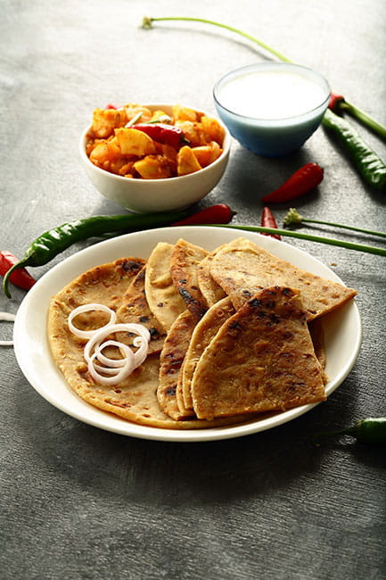 Multigrain Masala Paratha