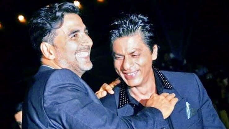 Shahrukh Khan and Akshay Kumar