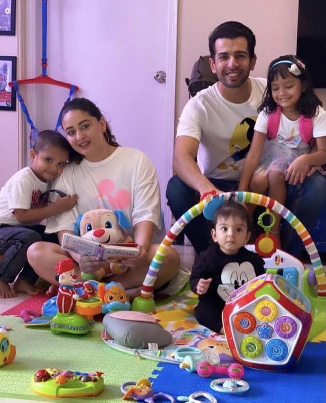 Mahhi Vij And Jay Bhanushali Kids