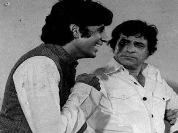 Kader Khan and Amitabh Bachchan