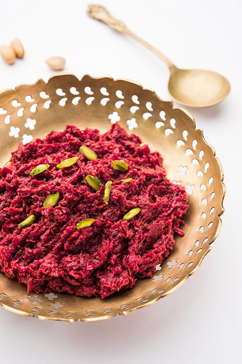 Aloo-Gulkandh Ka Halwa