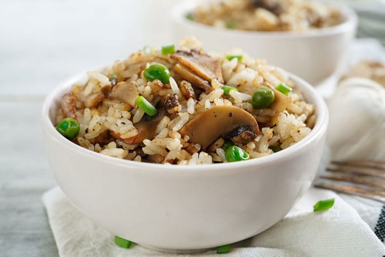 Ginger-Mushroom Fried Rice