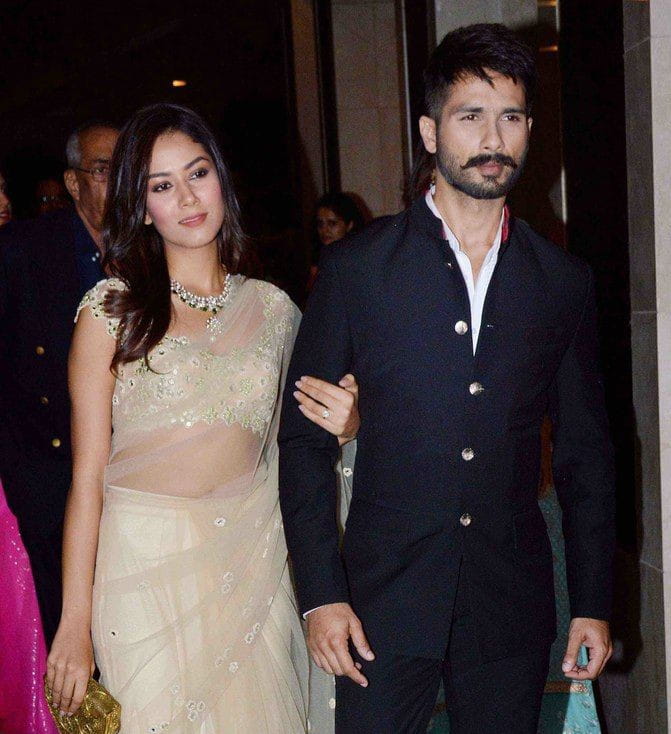 Shahid Kapoor Meera Rajput
