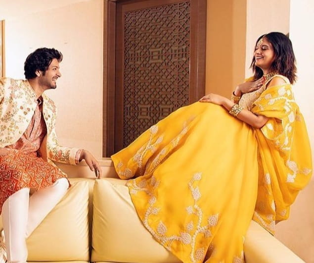 Actress Richa Chadha and actor Ali Fazal