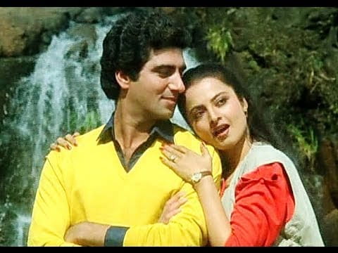 Rekha and Raj Babbar