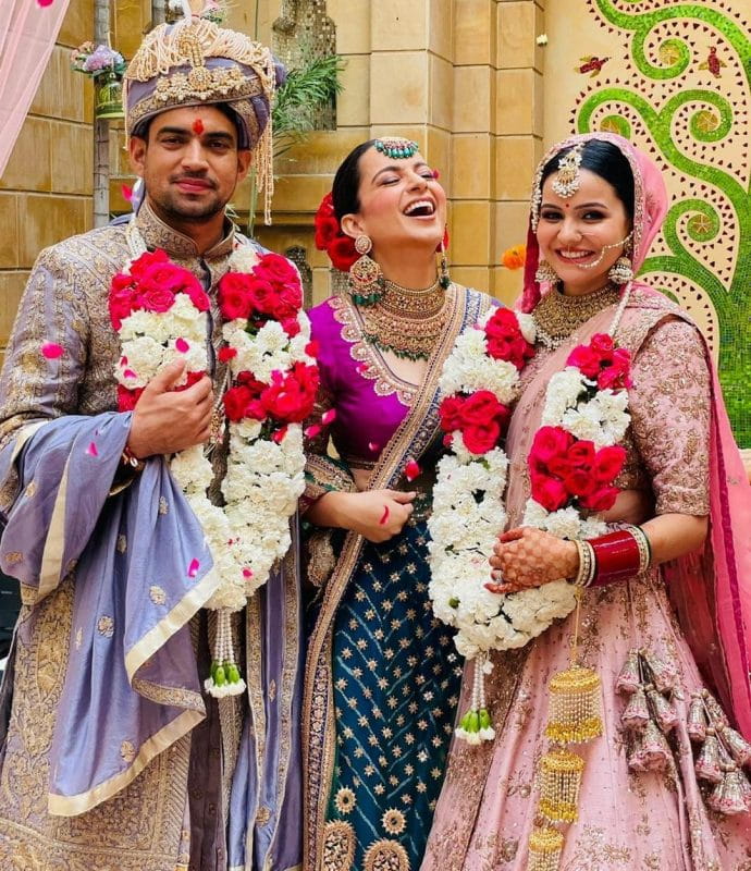 Kangana Ranaut's Brother Wedding