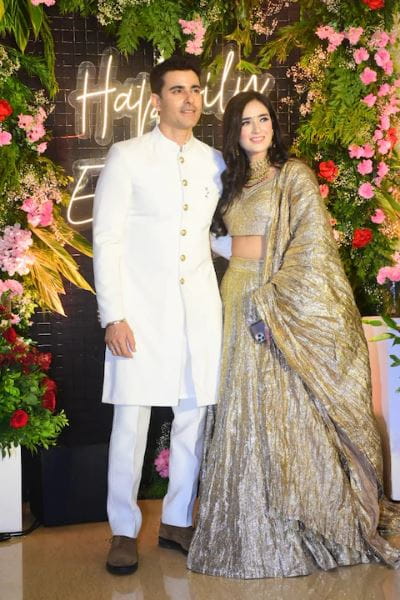 Gauahar Khan And Zaid Darbar's Reception Ceremony