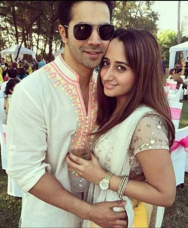 Varun Dhawan and Natasha Dalal