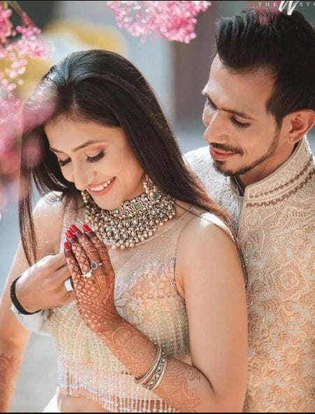 Yuzvendra Chahal and Dhanashree Verma