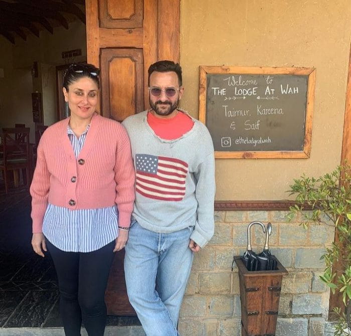 Kareena Kapoor With Saif 