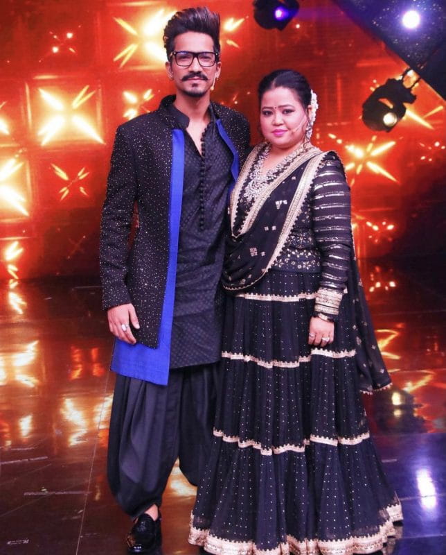 Haarsh Limbachiyaa and Bharti Singh