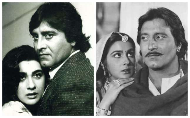 Amrita Singh and Vinod Khanna