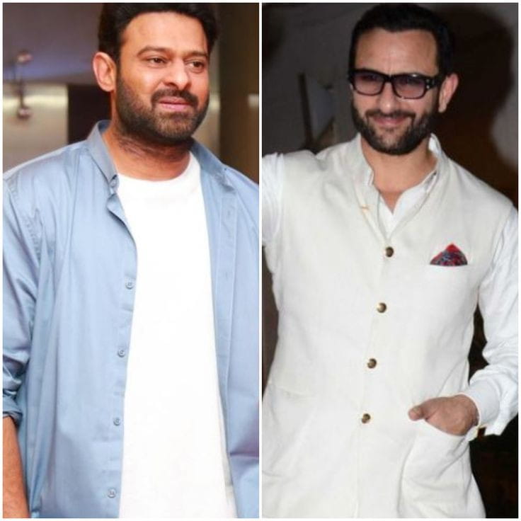 Saif Ali Khan and Prabhas Shriram
